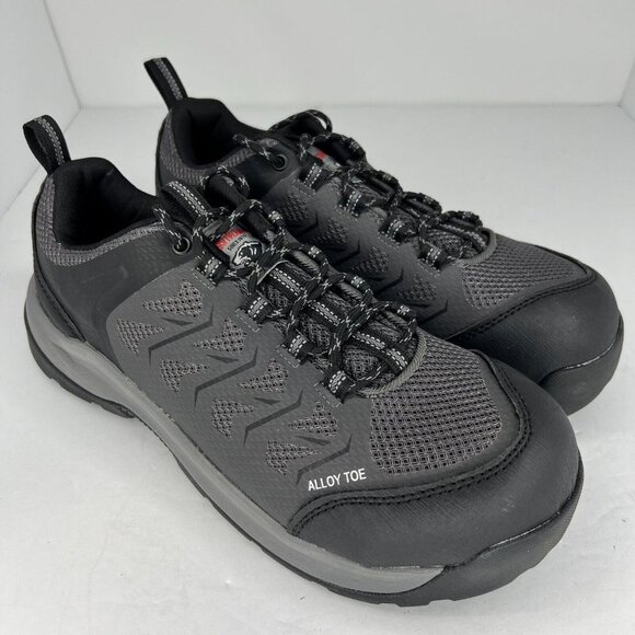 Herman Survivors Mens Endufopro Slate Gray Alloy Safety Toe Size 9.5 Work Shoes - Picture 2 of 14